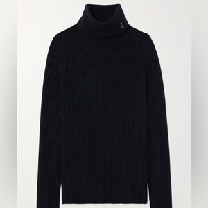 YSL Black Women’s Turtleneck Sweater